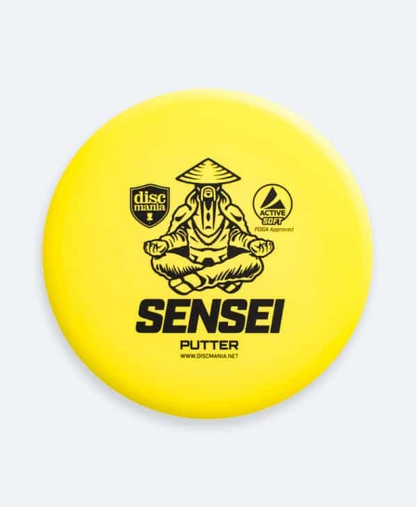 Active Soft Sensei putter, a disc contained within the Discmania starter set.