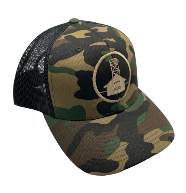 beaches camo trucker