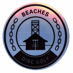 beaches sticker