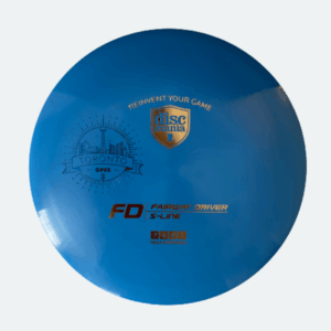 blue s line fd with toronto open stamp