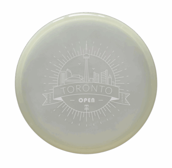 discmania shogun with white toronto open stamp