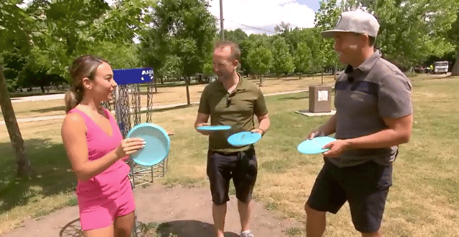 learning to disc golf