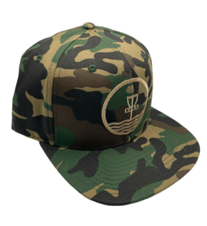 marilyn bell park camo flat brim