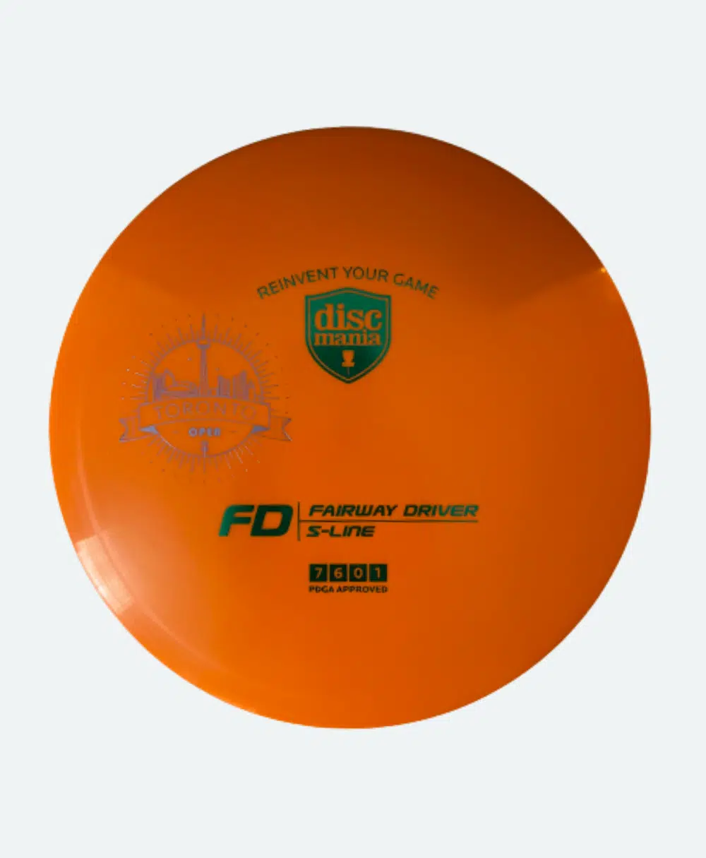 orange s line fd with toronto open stamp