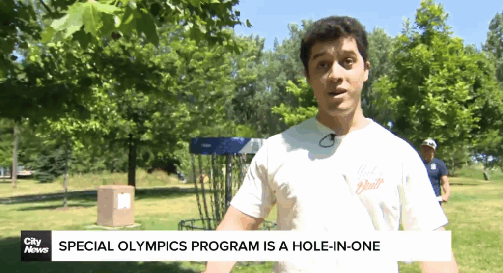 special olympics disc golf is a hole in one