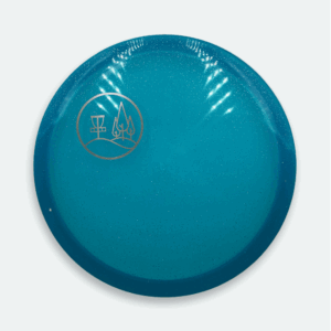 Discmania Metal Flake C-Line MD3 with Silver Dentonia Park Disc Golf Course quarter stamp.