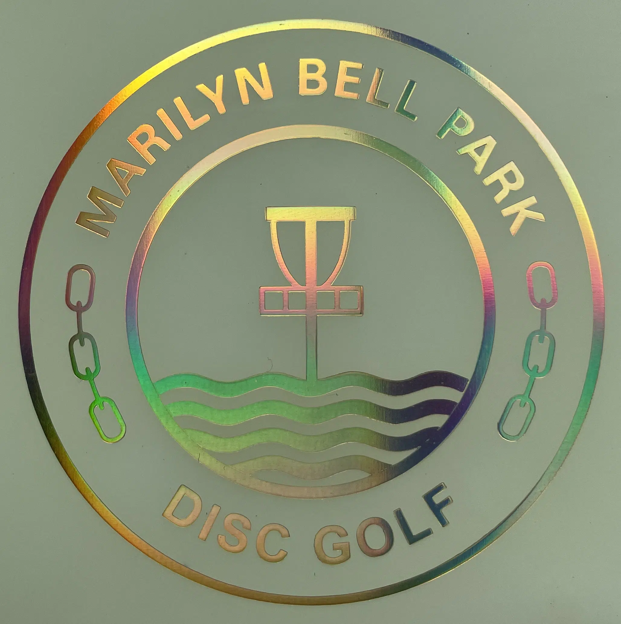 marilyn bell park gote stamp golden rainbow