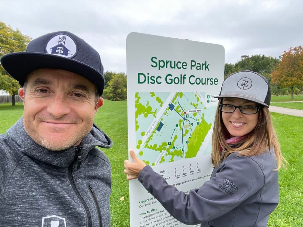 spruce park main signage