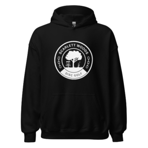 unisex hoodie scarlett woods disc golf