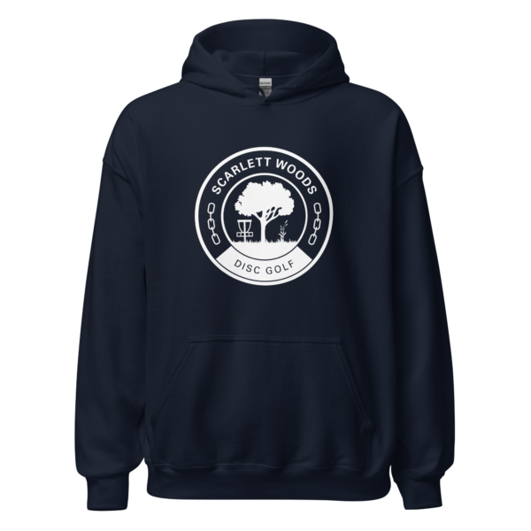 unisex hoodie scarlett woods disc golf