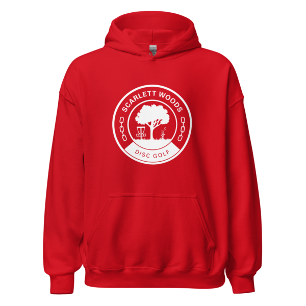 unisex hoodie scarlett woods disc golf