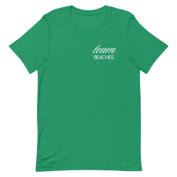 unisex t shirt team beaches