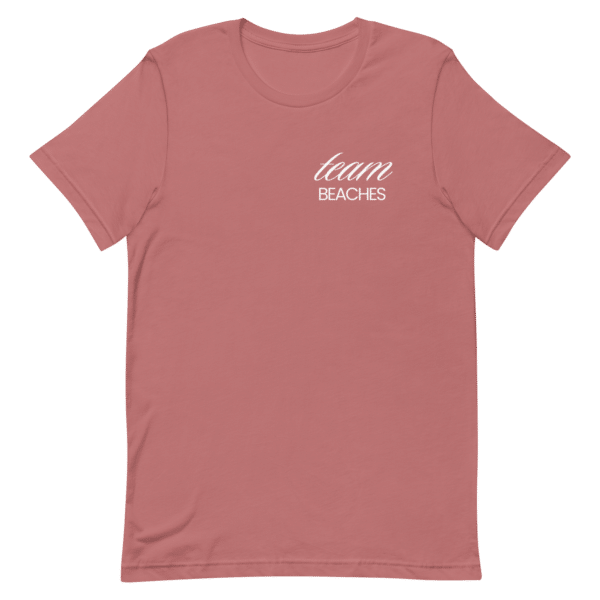 unisex t shirt team beaches