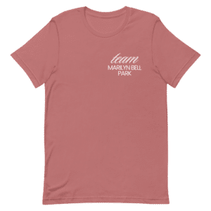 unisex t shirt team marilyn bell park