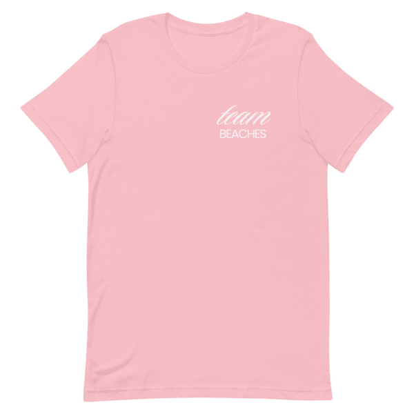 unisex t shirt team beaches